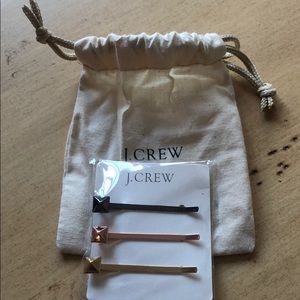 3 J Crew hair clips